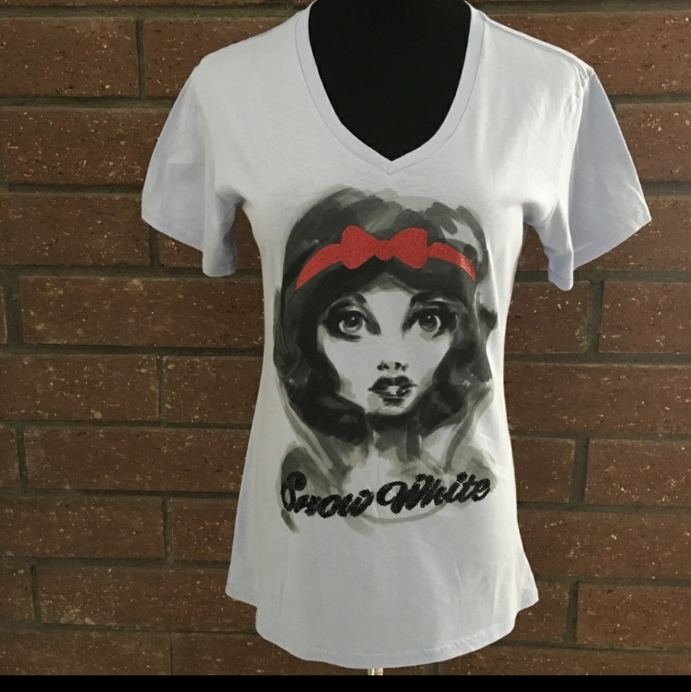 🆕 Disney | Light Blue Snow White T-shirt ARTIST